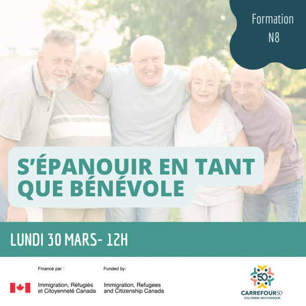 Bénévoles 50+ - S'épanouir en tant que bénévole